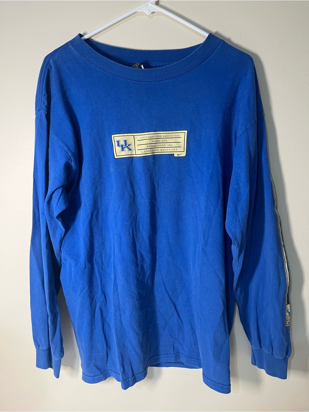 University of Kentucky UK Long-Sleeve Crewneck Sweatshirt